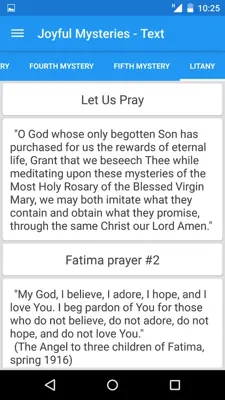 Rosary Audio android App screenshot 0