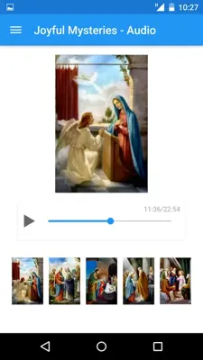 Rosary Audio android App screenshot 2